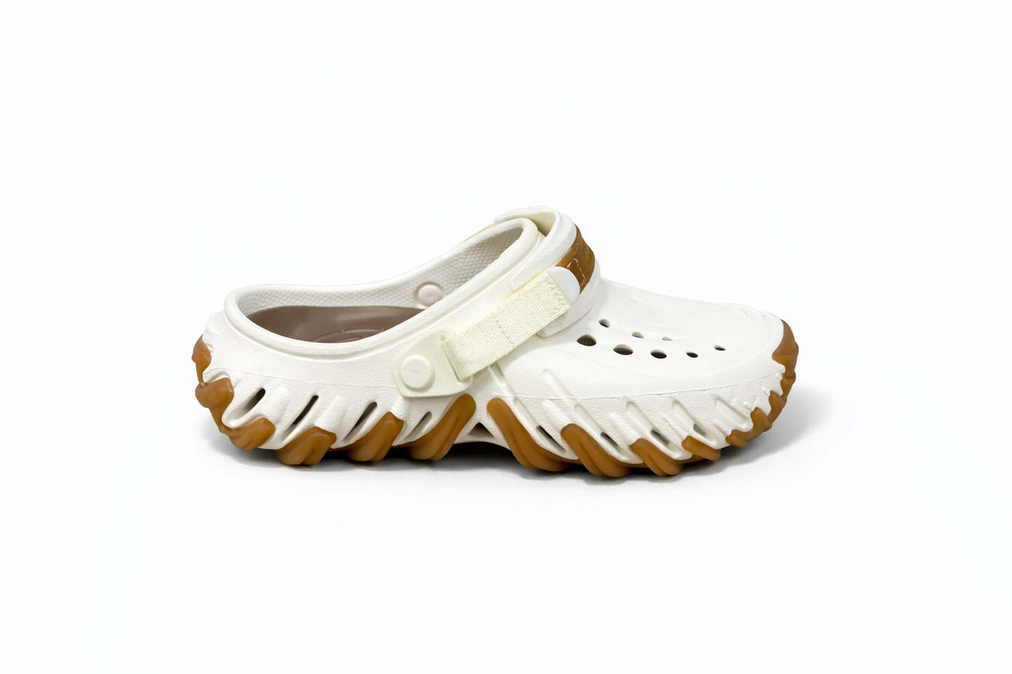 Echo icey ro clog beige et marron