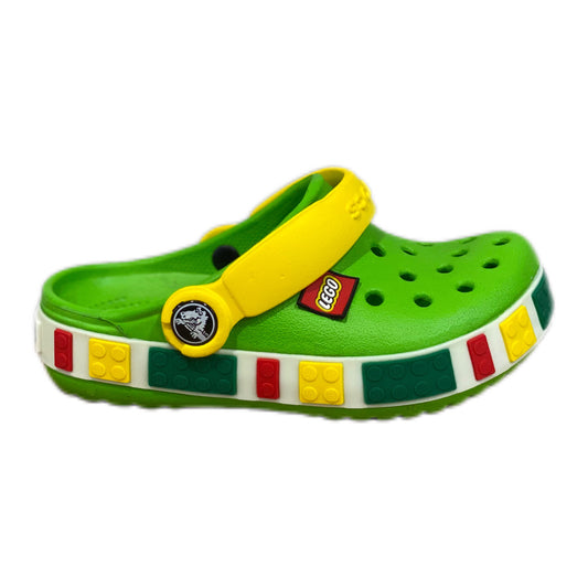 Crocband kids LEGO clog (vert)
