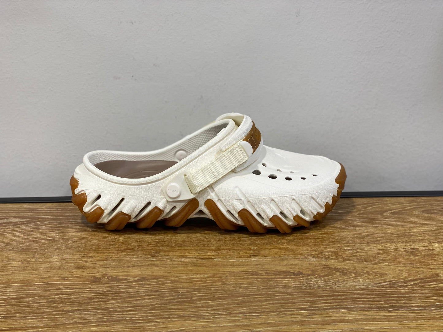 Echo icey ro clog beige et marron