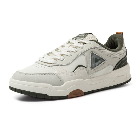 Peak Taichi Fashion Culture Shoes-White/Grey/Green