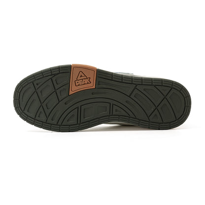 Peak Taichi Fashion Culture Shoes-White/Grey/Green