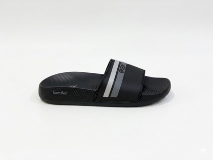 BRISK Claquette noir et gris