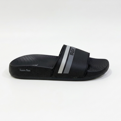 BRISK Claquette noir et gris