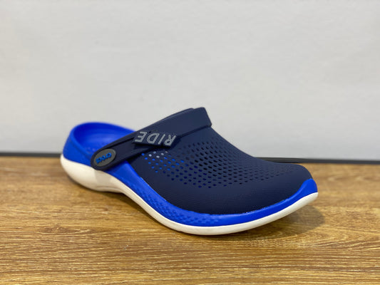 CROCS LITERIDE 360 CLOG bleu nuit et bleu et blanc