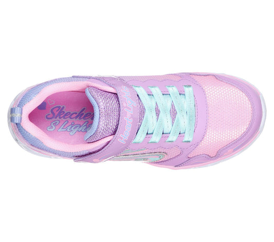 SKECHERS S LIGHTS-HEART LIGHTS-LOVE SPARK [20294NLVMT]